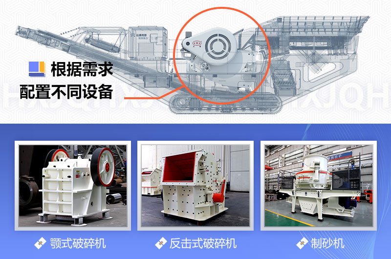 移動(dòng)式廢水泥塊破碎機(jī)