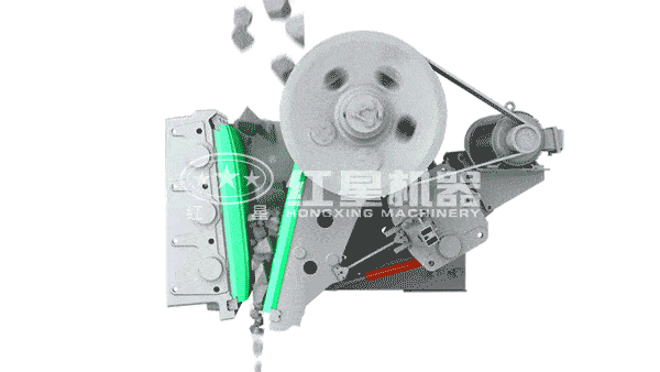 HD鄂式破碎機工作原理圖