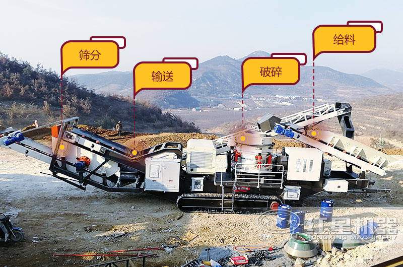 履帶式移動(dòng)圓錐破碎機(jī)